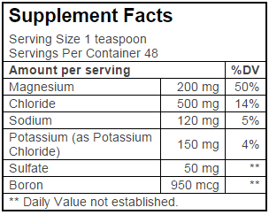 40000 volts nutrition information